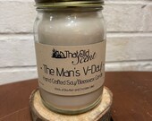 The Man's V-Day Scented Soy/Bees Wax Candle - By ThatOldScent™