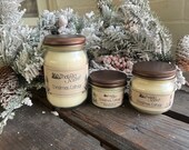 Christmas Cottage Scented Soy Blended Wax Candle - By ThatOldScent™