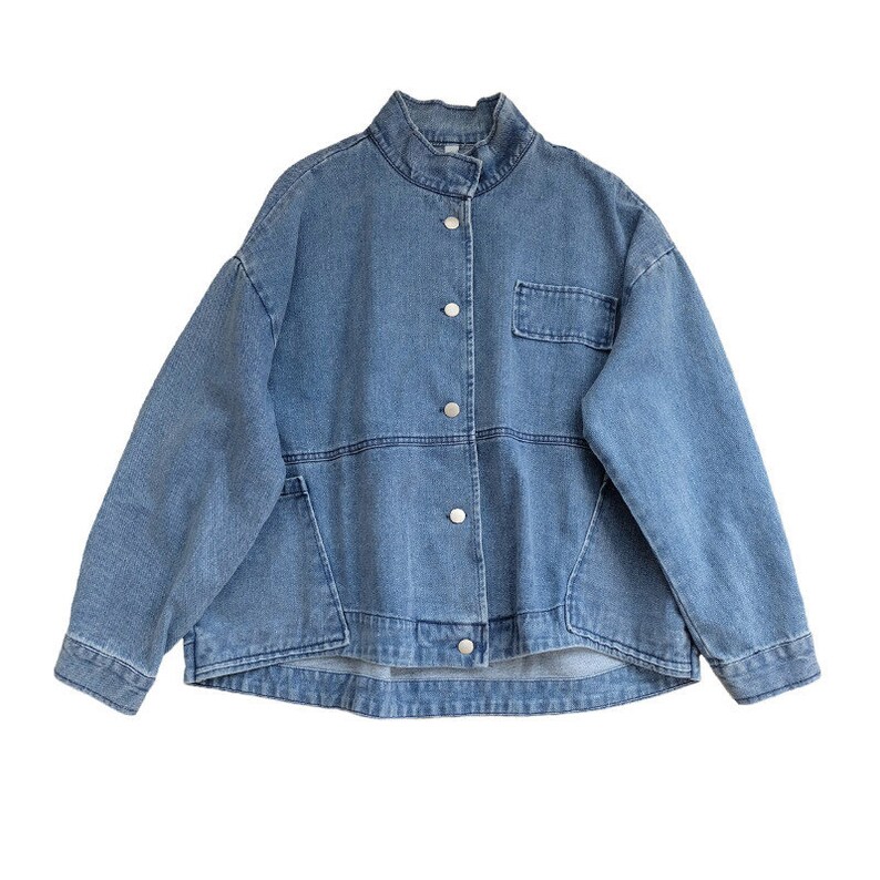 Women Short Denim Jackets Cotton Lightweight Coat Comfortable Etsy