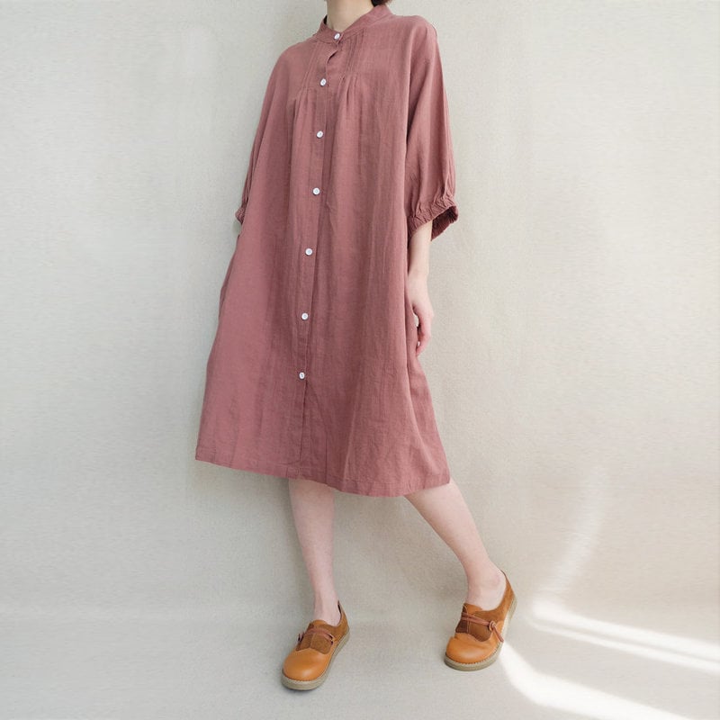 Women Comfortable Cotton Blouse Linen Shirts Casual Simple - Etsy Sweden