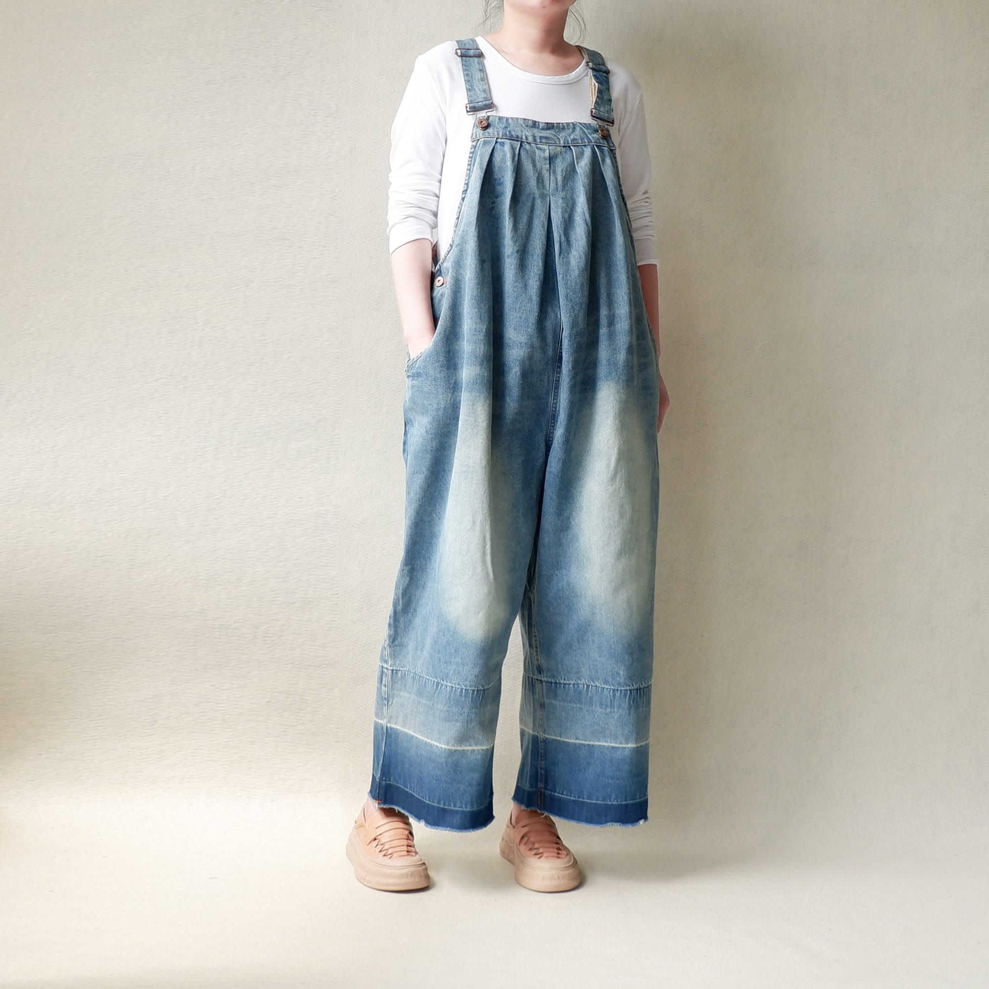 Jumpsuits  Wide leg pants, High waisted, Wide leg denim