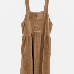 Floral Corduroy Pinafore FINAL SALE