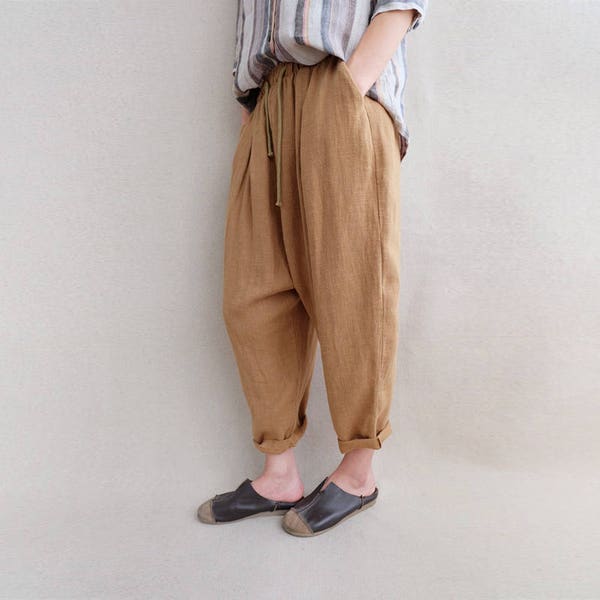 Long Harem Pants - Etsy