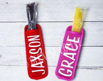 Personalized Popsicle Holder