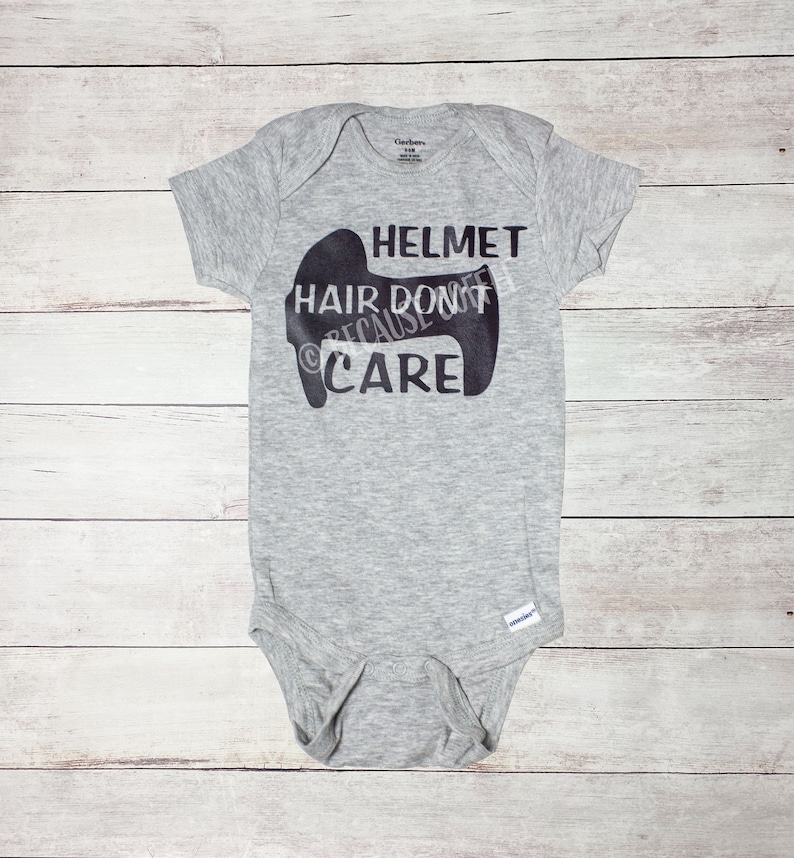 Helmet Hair Don’t Care | Etsy