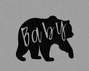 Baby Bär - SVG-Datei