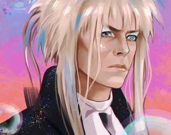 Labyrinth Jareth David Bowie Print