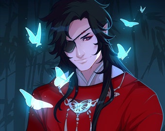 Hua Cheng TGCF 5 x 7 Print