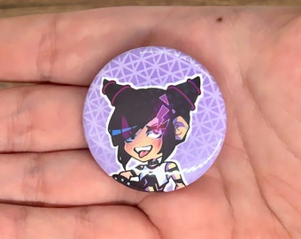 Juri SF6 1.5in Pinback Button