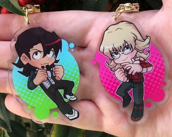Tiger and Bunny 2.5'' Acrylic Charms