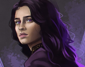 Yennefer The Witcher Print