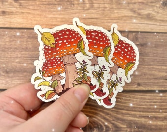 Autumn Mushroom 2.5'' Sticker