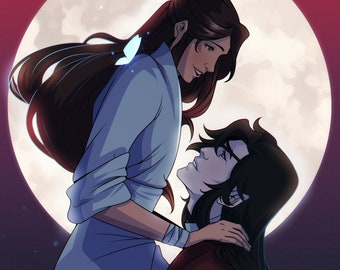 HuaLian Moon TGCF Print