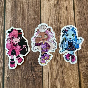 Cute Monsters 2.5&#39;&#39; Stickers