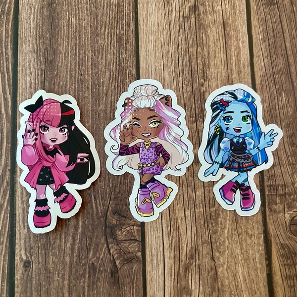 Cute Monsters 2.5'' Stickers