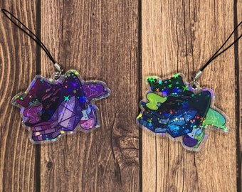 Holo D20 2.5'' Acrylic Charm