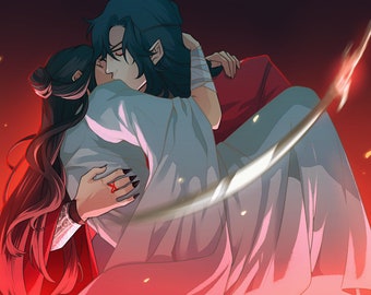 HuaLian Kiss TGCF 5 x 7 Print