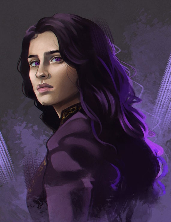 yennefer purple dress Yennefer from The Witcher statue 1/6 scale painted by @sinishistudio and designed by @bulkamancers Yennefer is just iconic. In The Witcher she has that perfect mix of elegance, power, and attitude that