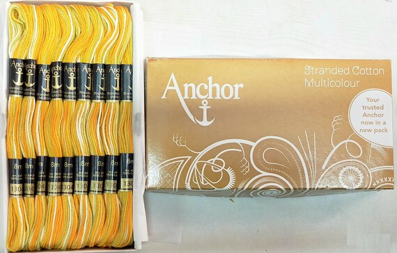 1304: Anchor Stranded Multi Coloured Cotton Skein - 8m 1304: Anchor Stranded Multi Coloured Cotton Skein - 8m