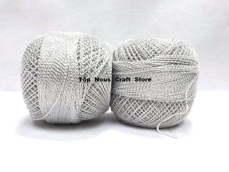 10 X 20 grams Cotton Lurex Jari Yarn Thread-Crochet Lace Knitting Embroidery US1 10 X 20 grams Cotton Lurex Jari Yarn Thread-Crochet Lace Knitting Embroidery US1