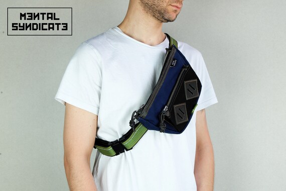Chef Mustache Face Sport Waist Packs Fanny Pack Adjustable For Travel