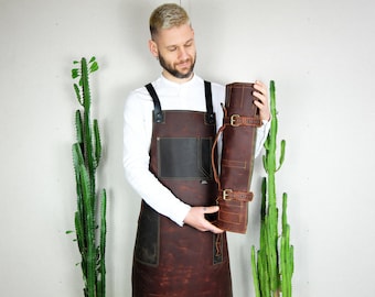 Leather Apron, Gift For Him, Chef Apron, BBQ Apron, Bbq Master Apron, BBQ Gift, Handcrafted Apron, Custom Apron, Father’s Day Gift