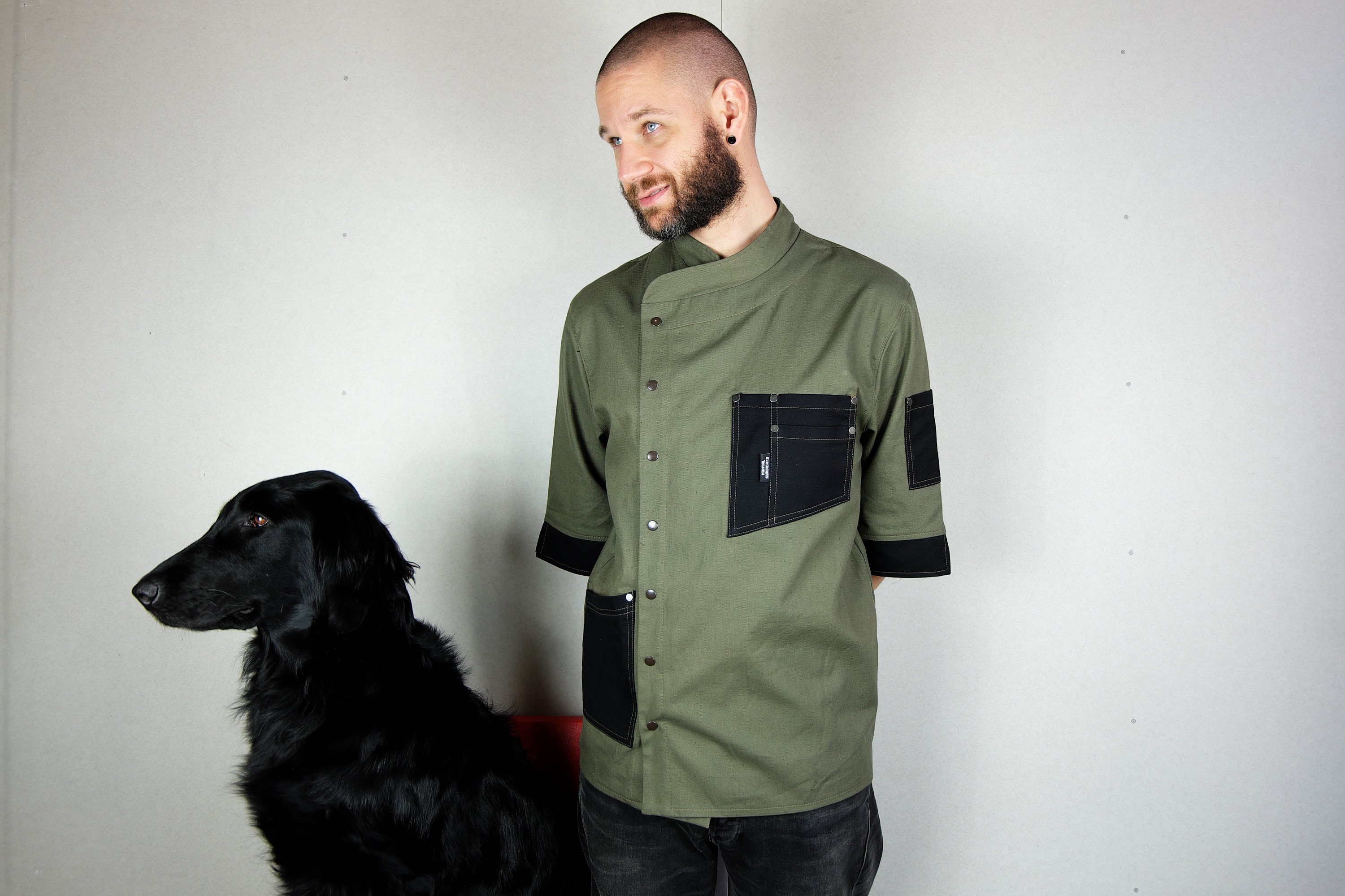 dog chef coat