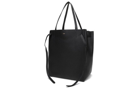 CELINE Cabas Phantom Soft grain cow leather Tote … - image 3