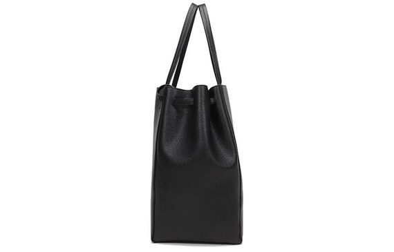 CELINE Cabas Phantom Soft grain cow leather Tote … - image 4