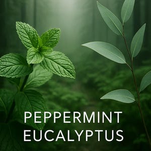 Cooling Peppermint Eucalyptus Incense – Clean, Fresh, Grounding Scent for Daily Reset