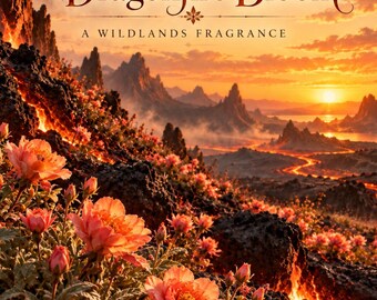 Dragonfire Bloom Incense | Volcanic Sand and Sage | Chamomile, Lavender & Palo Santo | Fantasy Dragon Incense | Emberlore