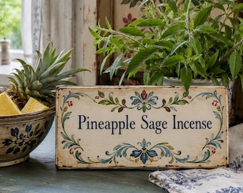 Pineapple Sage Incense for a Fresh Cottage Kitchen