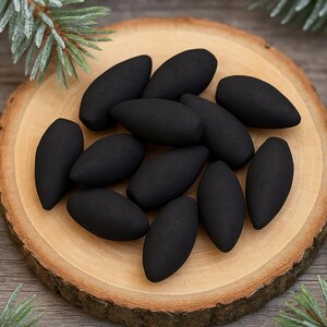 Winter Plum Incense – Cozy Fruity Floral Aroma, Handmade Holiday Scent Backflow Cones