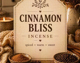 Cinnamon Bliss Incense – Warm Spiced Sweet Home Fragrance