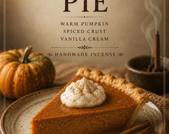 Pumpkin Pie Incense – Fall Bakery Scented Incense