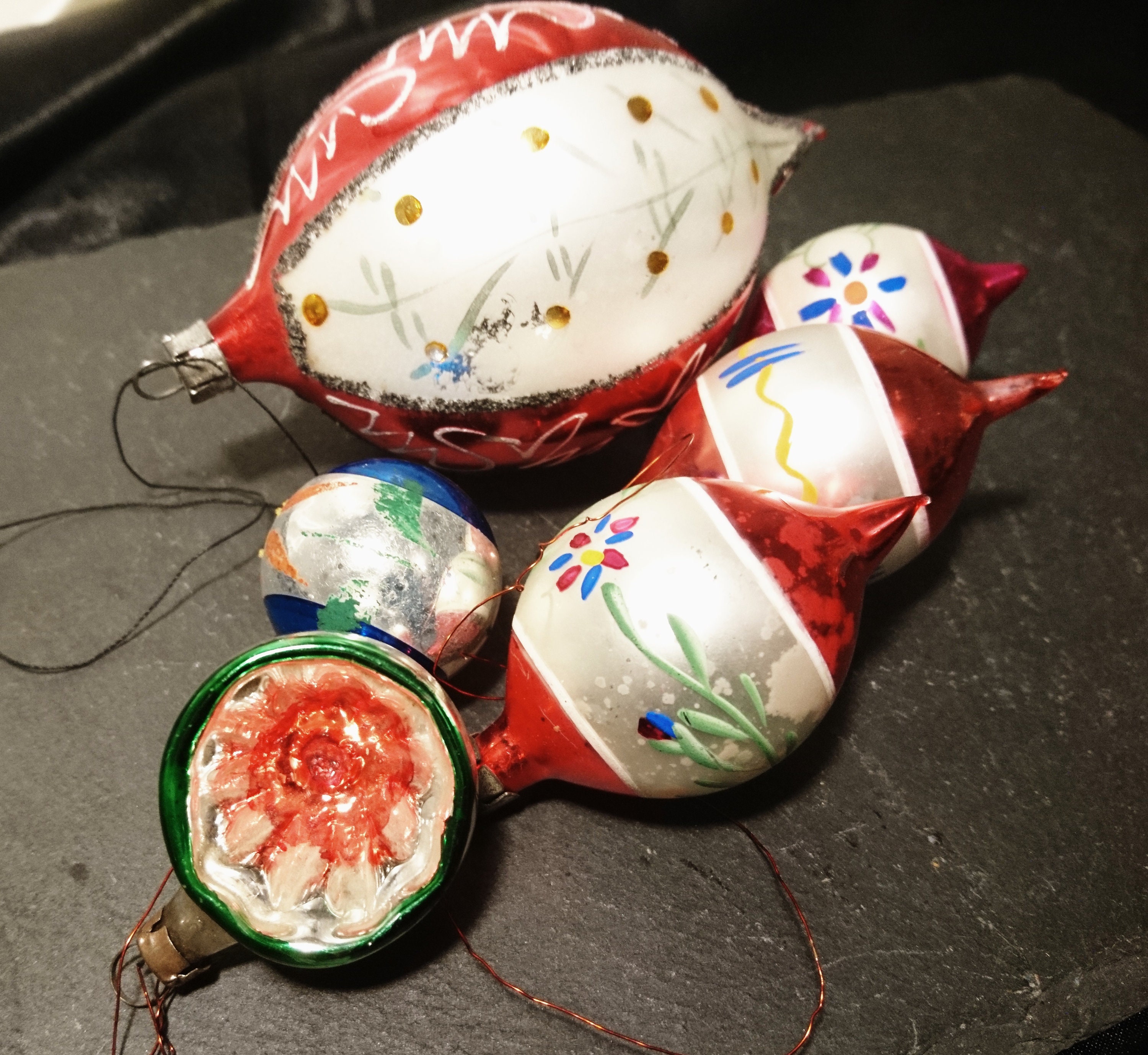 antique christmas baubles blown glass hand decorated christmas decorations 19th century - Antique Christmas Decorations antique christmas baubles blown glass hand decorated christmas decorations 19th century - Antique Christmas Decorations