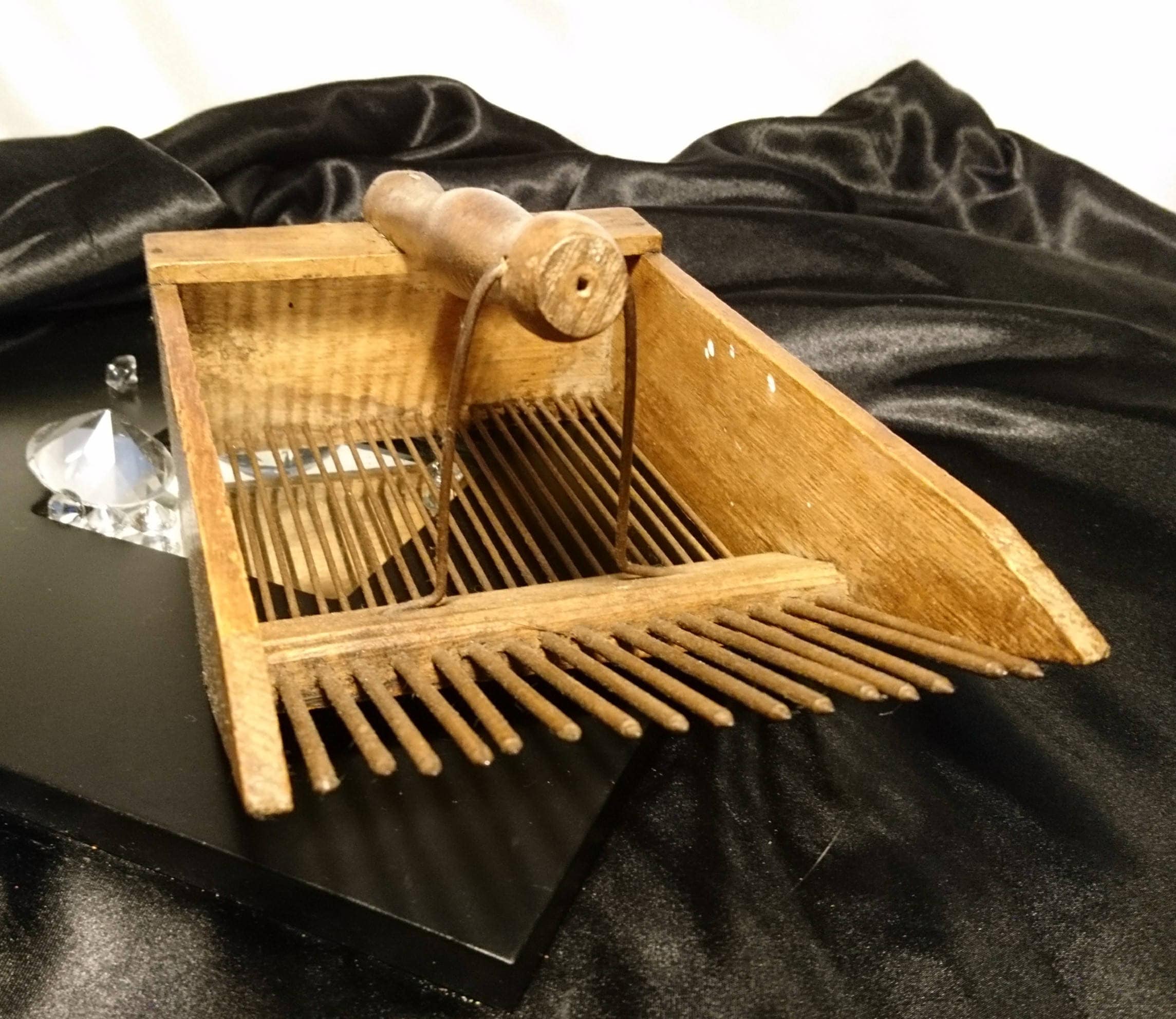 Antique Berry scoop cranberry scoop primitive rustic wooden Etsy