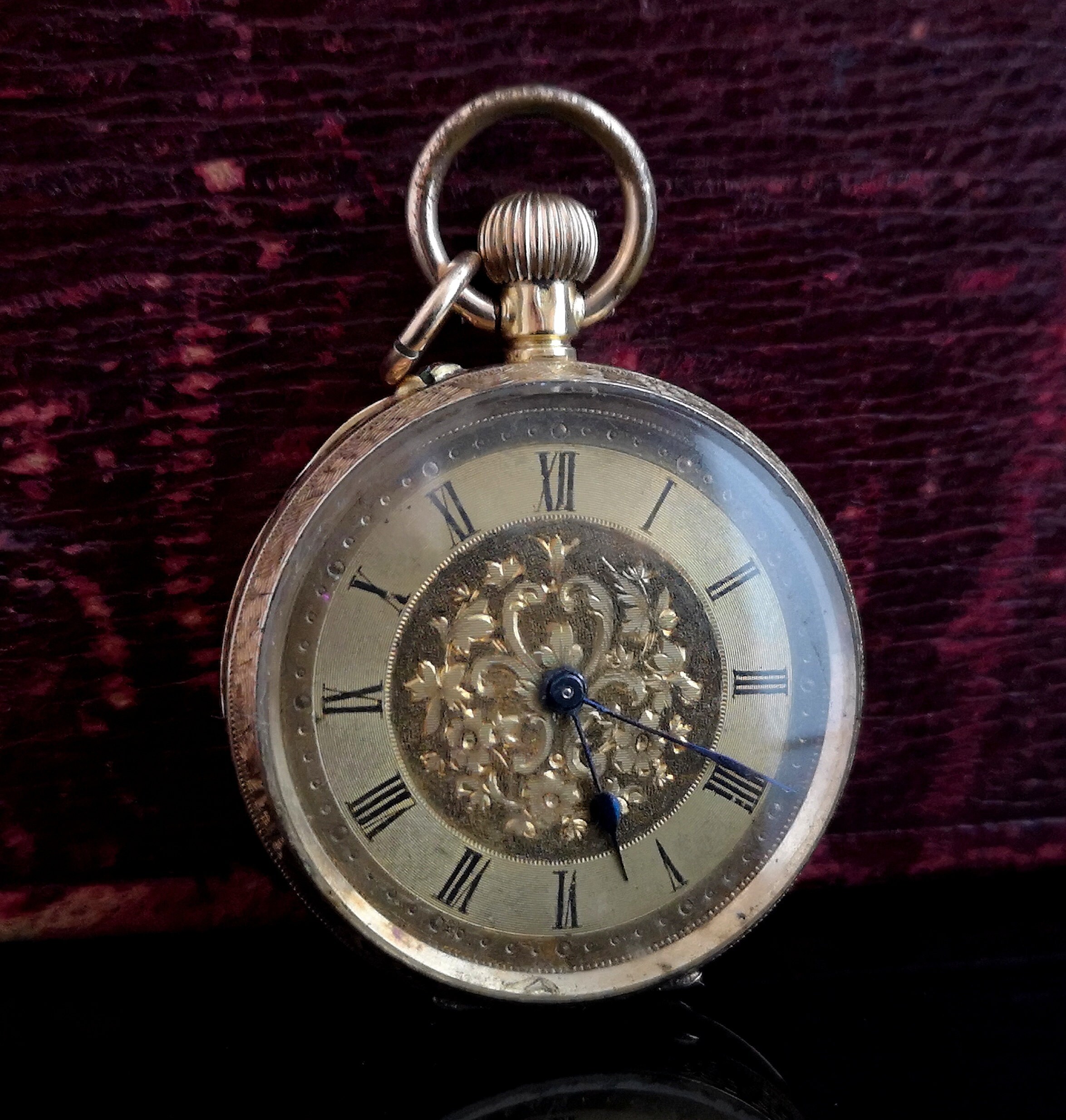 Antique 18ct gold pocket watch fob watch Etsy