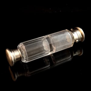 Antique Victorian scent bottle, double ended
