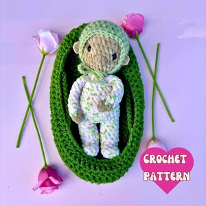 Baby Doll häkeln Muster / Häkelmuster / Amigurumi Muster / Häkelmuster Geschenke / Anfänger Häkelanleitung / Anfänger Amigurumi