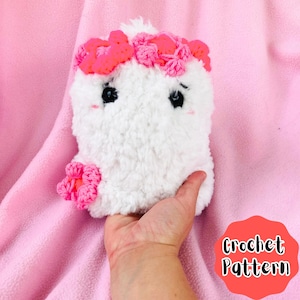 Groovy Ghost Crochet | Crochet Ghost | Crochet Ghost Pattern | Amigurumi Pattern | Amigurumi Crochet Pattern | Crochet Pattern | Halloween