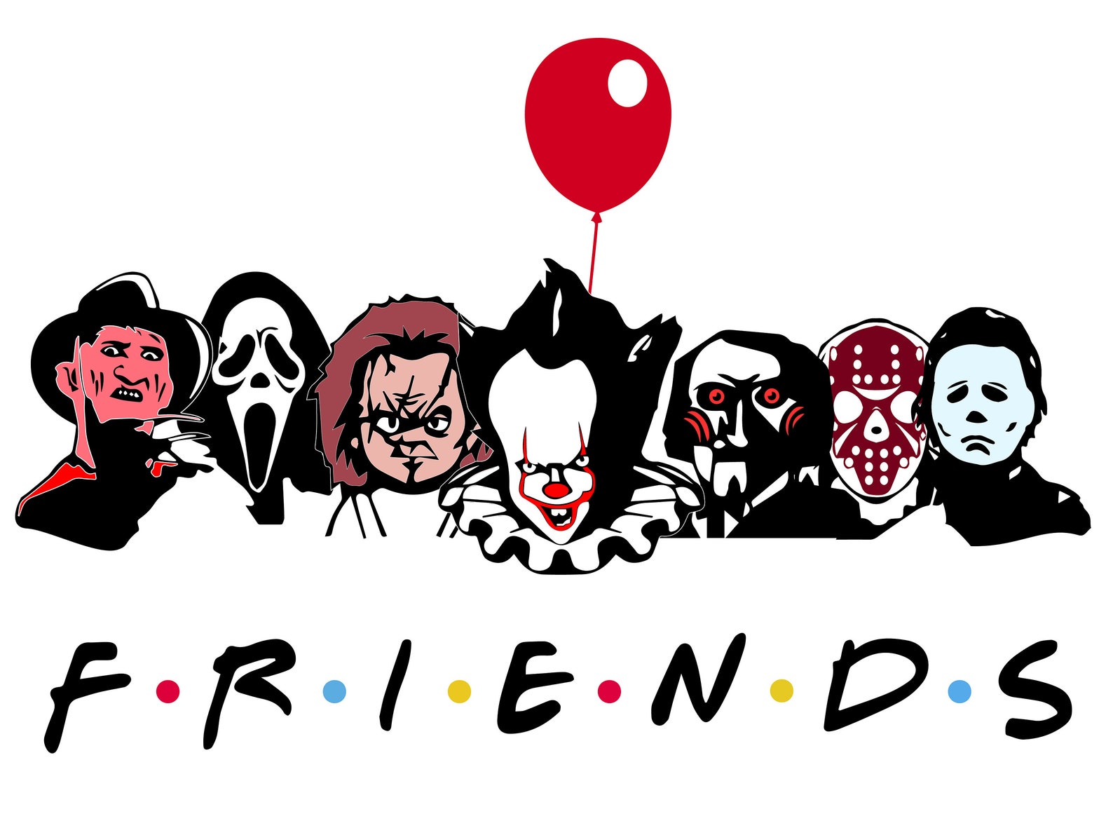 Free Free 245 Friends Svg Halloween SVG PNG EPS DXF File