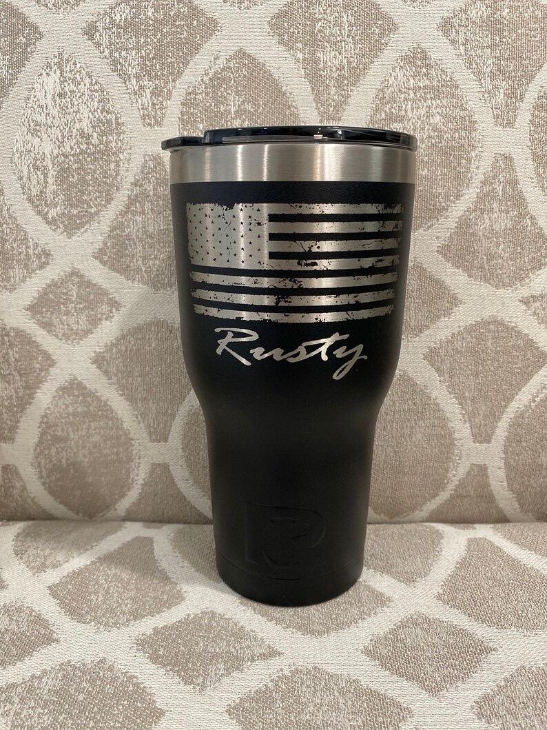 Custom 30 oz RTIC tumbler personalized to perfection Etsy