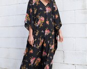 Limited Resort wear, Beachcoverup,Chiffon Printed Kaftan, Kaftan,Caftan, Beach dress,Beach party dress,Sheer,Pool party dress, Sheer dresses