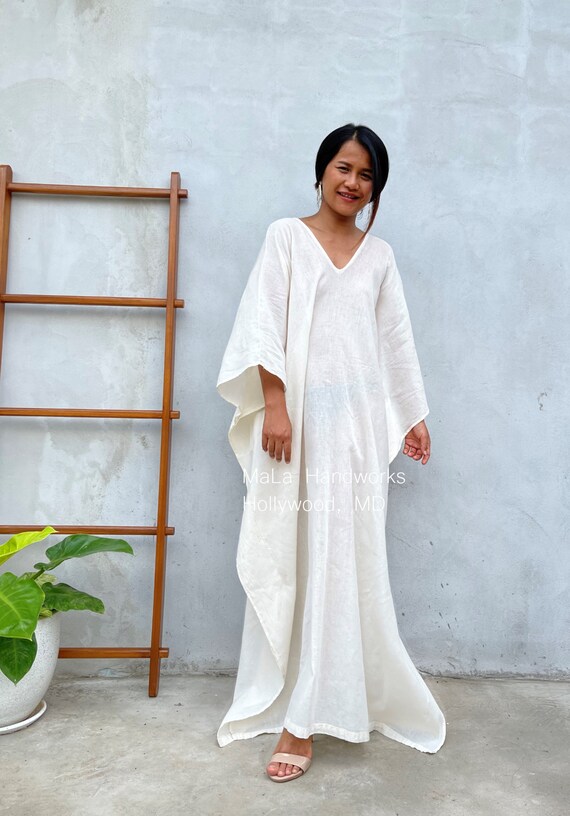 long white caftan