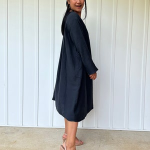 Bree Double Gauze Cotton Dress ~ Übergröße Kleidung, Damen Sommerkleider, Kaftane Für Frauen, Strandkaftan, Hochzeitsgast Kleid