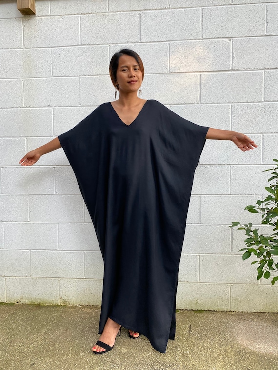 Buy CM 12 Black Kaftan Caftan Beach Resort Vacation Cruise