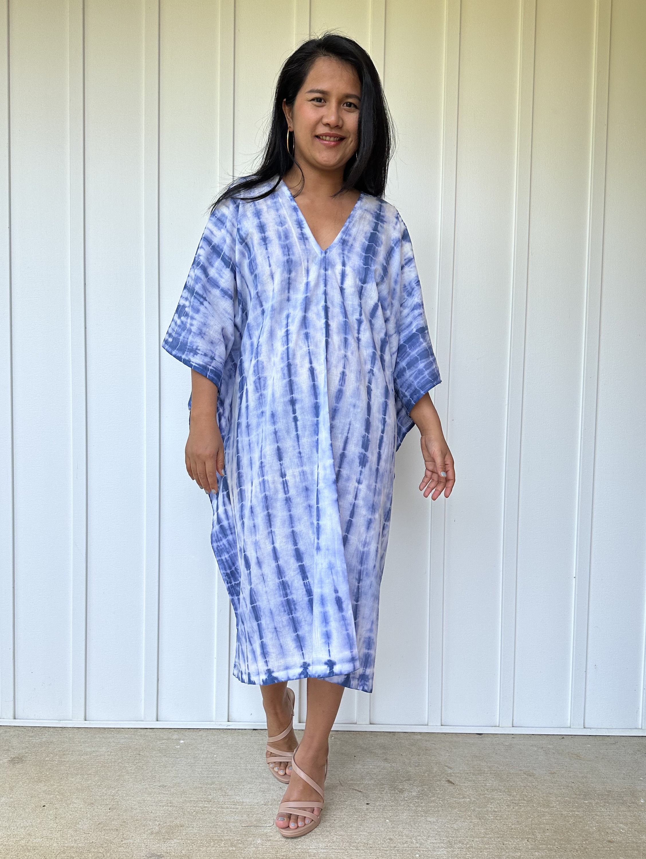 Blue and White Tunic