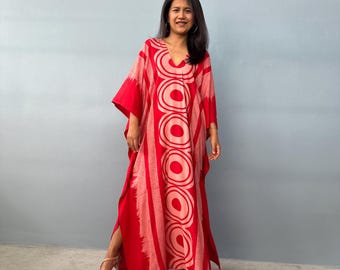 Hand Siebdruck Kaftan Afrikanisches Kleid Luxus Lounge Und Nachtwäsche Plus Size Kleidung Schöne Kaftan Marokkanische Kaftane