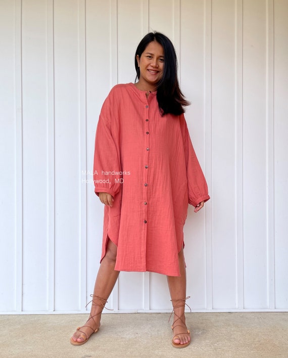 knee length dresses for ladies Midi Tiered Shirt Dress – Reistor